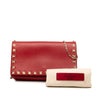 Valentino Leather Rockstud Chain Flap Crossbody Secondhand