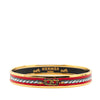 Secondhand Hermès Narrow Cordages Enamel Bangle 70