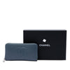 Chanel CC Caviar Zip Around Long Wallet Secondhand