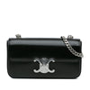 Secondhand Celine Shiny Calfskin Claude Chain Shoulder Bag
