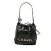 Chanel Mini Shiny Calfskin 22 Handbag Secondhand
