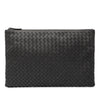 Secondhand Bottega Veneta Nappa Intrecciato Zip Clutch