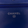 Chanel CC Quilted Boucle Tweed Charm Wallet On Chain Secondhand