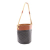 Celine Triomphe Coated Canvas Bucket Bag Secondhand
