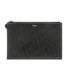 Dior Oblique Perforated Calfskin Galaxy Wristlet Clutch Secondhand