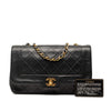 Chanel Medium Lambskin Diana Full Flap Secondhand