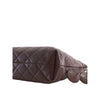 Chanel CC Quilted Lambskin Drawstring Clutch with Strap Secondhand