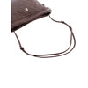 Chanel CC Quilted Lambskin Drawstring Clutch with Strap Secondhand