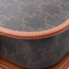 Celine Medium Triomphe Coated Canvas Folco Crossbody Secondhand