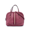 Gucci Medium Calfskin Web Dome Satchel Secondhand