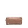 Valentino Leather Rockstud Double Handle Flap Tote Secondhand