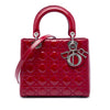 Dior Medium Patent Cannage Lady Dior Secondhand