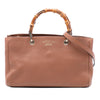 Gucci Medium Calfskin Bamboo Shopper Satchel Secondhand