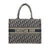 Dior Medium Oblique Embroidered Canvas Book Tote Secondhand