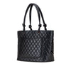 Chanel Large Quilted Calfskin Cambon Ligne Tote Secondhand