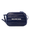 Balenciaga XS Embossed Leather Everyday Camera Bag Secondhand