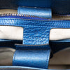 Secondhand Gucci Small Metallic Calfskin Bamboo Shopper Satchel