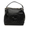 Gucci Large Pebbled Calfskin Soho Convertible Hobo Secondhand