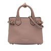 Burberry Small Leather and House Check Banner Satchel Secondhand