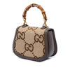 Gucci Mini Jumbo GG Canvas 1947 Bamboo Top Handle Bag Secondhand