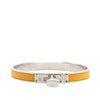 Secondhand Hermès Leather Kelly Cadena Lock Bangle Bracelet