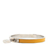 Secondhand Hermès Leather Kelly Cadena Lock Bangle Bracelet