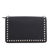 Fendi Studded Leather Karlito Wallet on Chain Secondhand
