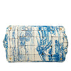Secondhand Prada Large Canvas Canapa Azulejos Satchel