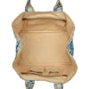 Secondhand Prada Large Canvas Canapa Azulejos Satchel