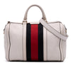Gucci Medium Calfskin Web Joy Boston Bag Secondhand