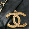 Secondhand Chanel Aged Calfskin Midnight Swim Baluchon Bag