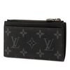 Louis Vuitton Monogram Eclipse Reverse Taigarama Coin Card Holder Secondhand