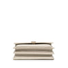 Saint Laurent Medium Croc Embossed Leather Monogram Sunset Crossbody Secondhand