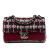 Secondhand Chanel Medium CC Tweed Multi Print Double Flap