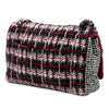 Secondhand Chanel Medium CC Tweed Multi Print Double Flap