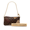 Louis Vuitton Damier Ebene Trunks Labels Pochette Milla MM Secondhand
