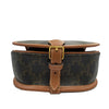 Celine Medium Triomphe Coated Canvas Folco Crossbody Secondhand