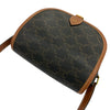 Celine Medium Triomphe Coated Canvas Folco Crossbody Secondhand