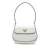 Prada Spazzolato Leather Cleo Flap Shoulder Bag Secondhand