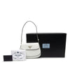 Prada Spazzolato Leather Cleo Flap Shoulder Bag Secondhand
