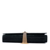 Saint Laurent Suede Monogram Kate Tassel Clutch Secondhand