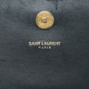 Saint Laurent Suede Monogram Kate Tassel Clutch Secondhand