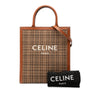 Celine Small Canvas Vertical Cabas Satchel Secondhand