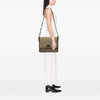 Gucci GG Canvas Web Flap Messenger Bag Secondhand