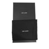 Saint Laurent Leather Tiny Cassandre Zip Around Long Wallet Secondhand