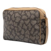 Saint Laurent Printed Coated Canvas Clutch Secondhand