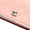Chanel CC Quilted Bicolor Lambskin Wallet On Chain Secondhand