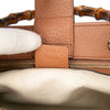 Gucci Medium Calfskin Bamboo Shopper Satchel Secondhand