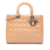 Secondhand Dior Large Patent Cannage Lady Dior