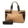 Gucci GG Denim Handbag Secondhand